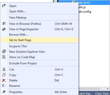Set page as start first